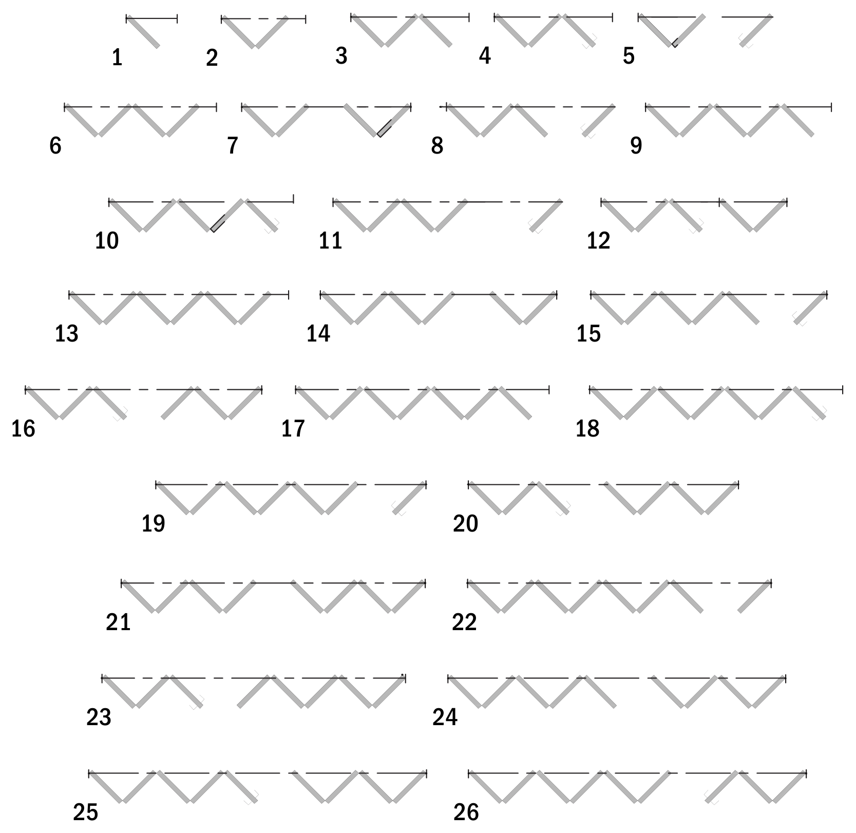 FWTS.75 folding-panel layout diagram